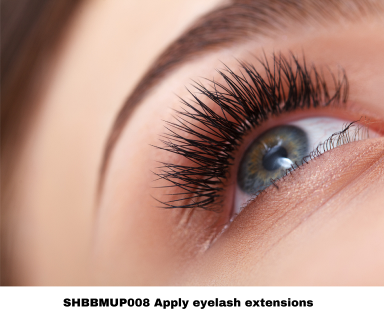 SHBBMUP008 Apply eyelash extensions Perth College of Beauty Therapy